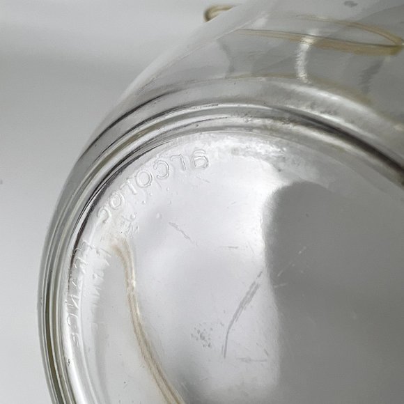 Vtg Arcoroc France Bowls Cereal Salad Soup Clear Glass Yellow Stripes Lot of 3 - Picture 7 of 11